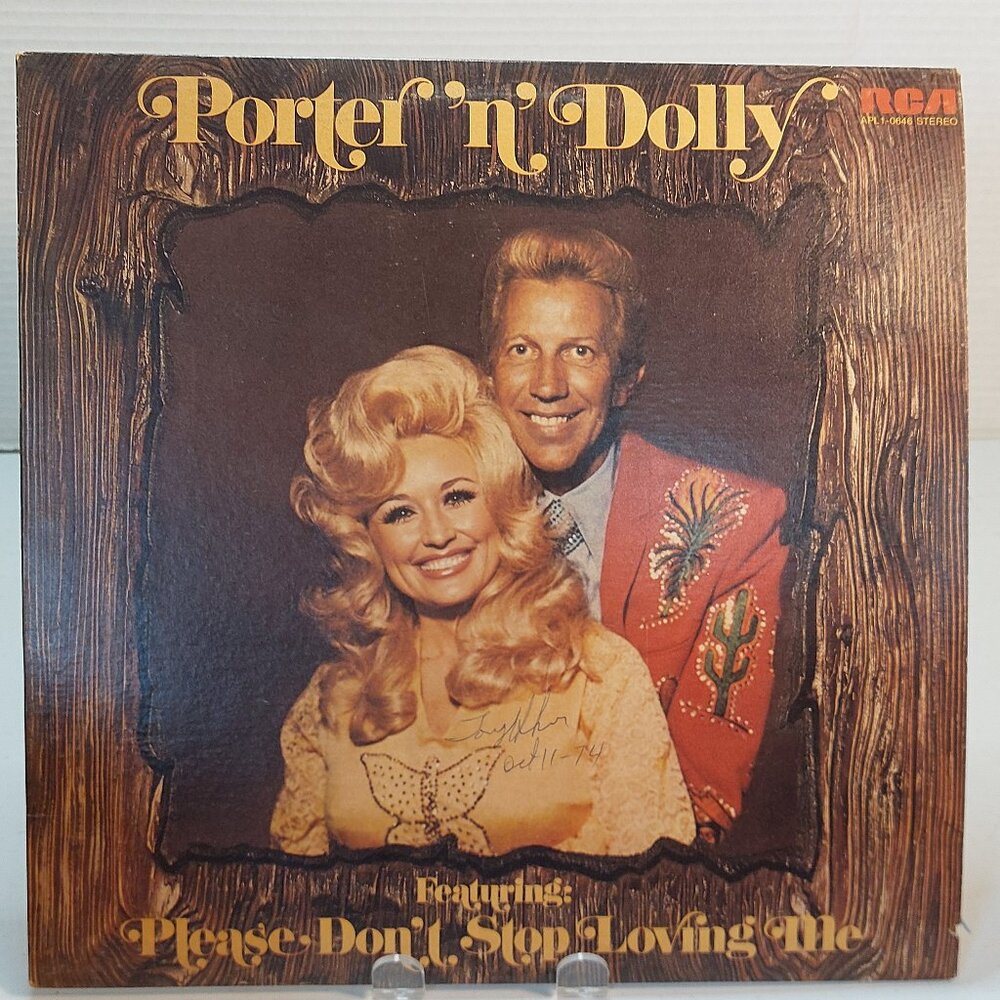 Porter 'N' Dolly ~ Featuring : Please Don't Stop Loving Me (Vinyl LP, 1974)